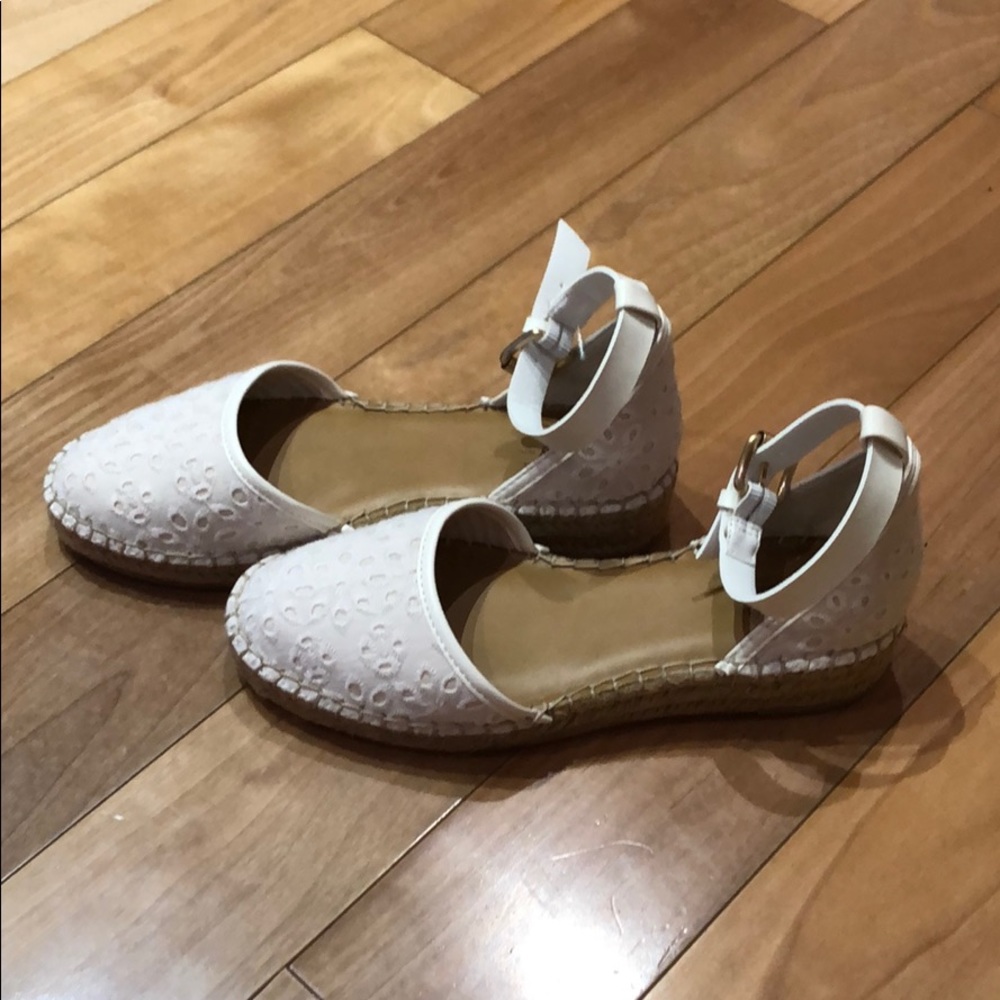 Cute white sandals